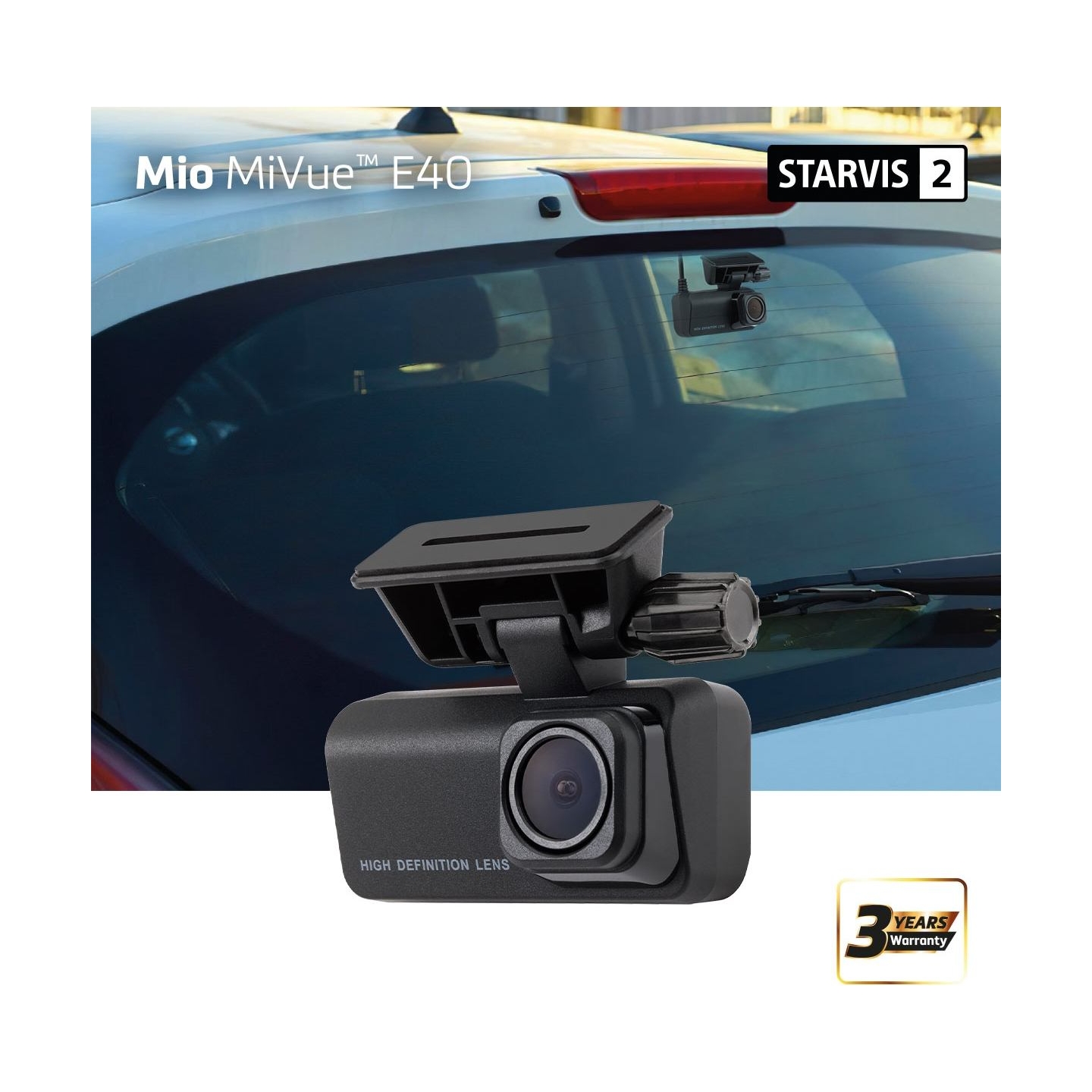 MIO MiVue E40 Rear Camera, STARVIS 2 Full HD, HDR