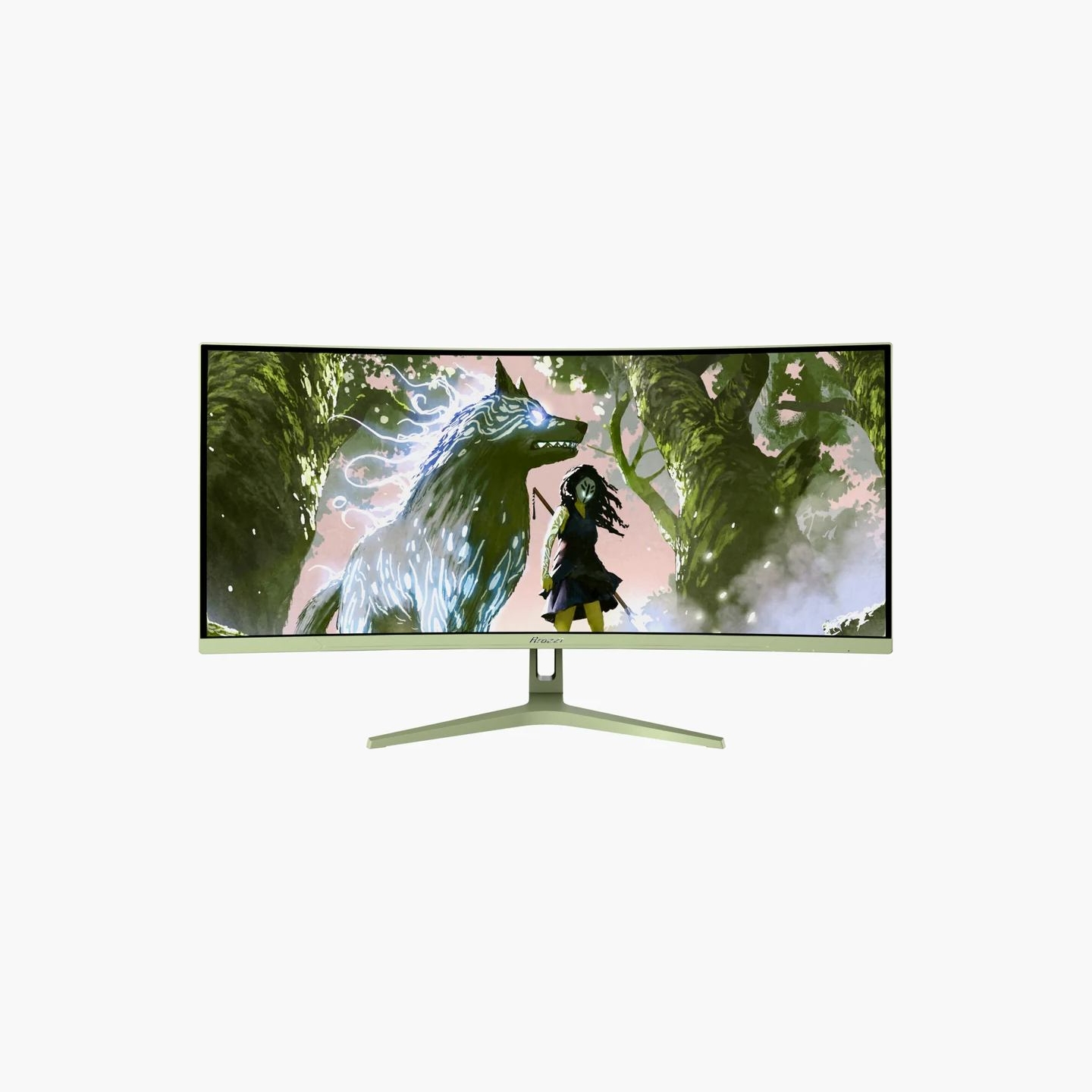 Arozzi | Nova | 34 " | VA | UWQHD | 21:9 | 165 Hz | 1 ms | 3440 x 1440 pixels | 350 cd/m² | HDMI ports quantity 2 | Forest Green