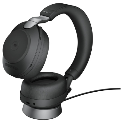 Jabra Evolve2 85 MS + Ladestation + Link 380a Black / 28599-999-989
