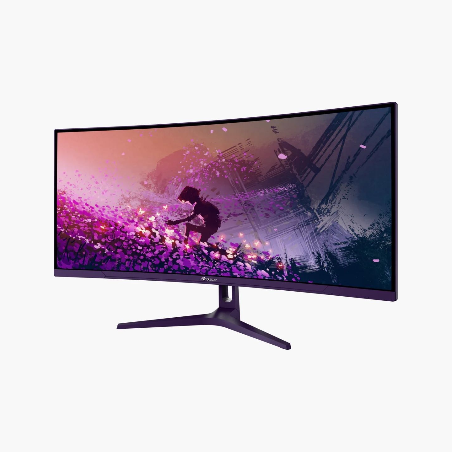 Arozzi | Nova | 34 " | VA | UWQHD | 21:9 | 165 Hz | 1 ms | 3440 x 1440 pixels | 350 cd/m² | HDMI ports quantity 2 | Purple