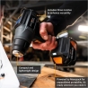 Batavia B.v. 18V Cordless Heat Gun with Digital LCD Display (battery and charger not included)