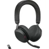 Jabra Headset Evolve2 75 Link380a UC Stereo Stand Black / 27599-989-989