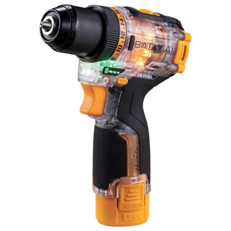 Batavia B.v. Fusion Drill 12V Brushless Drill Driver - Incl. Battery and Charger