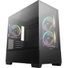 Deepcool Case | CG380 3F | Black | Micro ATX