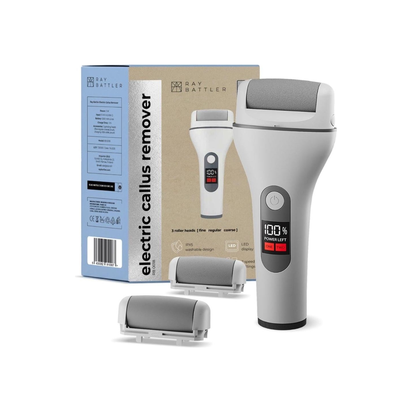 Ray Battler RB 0018 Callus Remover