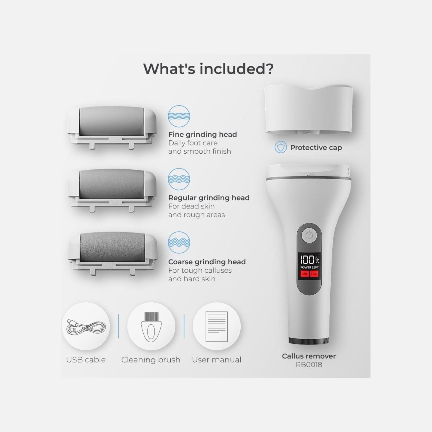 Ray Battler RB 0018 Callus Remover