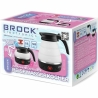 Brock WK 0904 BK Foldable Travel Kettle 0,5L 500W, Black/White
