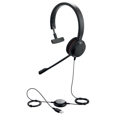 Jabra Evolve 20 MS Mono USB Black / 4993-823-109