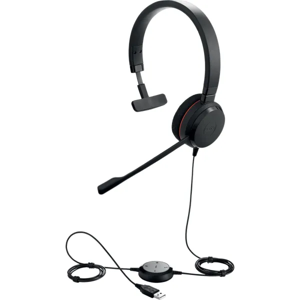 Jabra Evolve 20 MS Mono USB Black / 4993-823-109