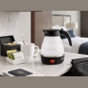 Brock WK 0904 BK Foldable Travel Kettle 0,5L 500W, Black/White