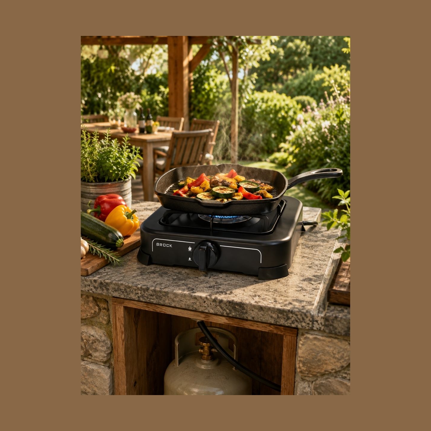 Brock GS 2001 BK Gas Stove