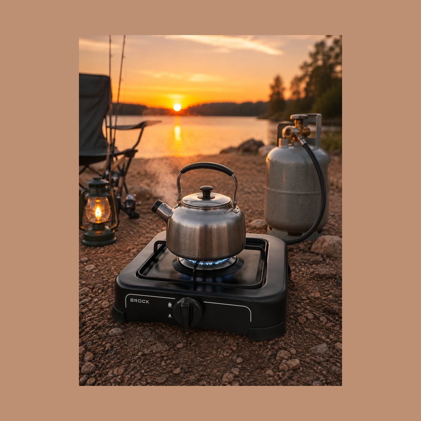 Brock GS 2001 BK Gas Stove