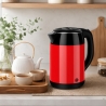 Brock WK 5522 RD Kettle With 360 Degree Base 1,8L 1500W Black/Red