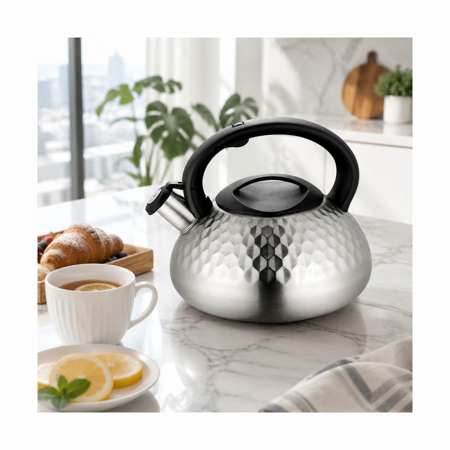 Brock MWK 004 La Cuisinette Kettle 2,5L Steel