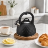 Brock MWK 003 BK La Cuisinette Kettle 2,5L Black/Steel