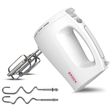 Brock HM 3001 WH Hand Mixer 300W, White