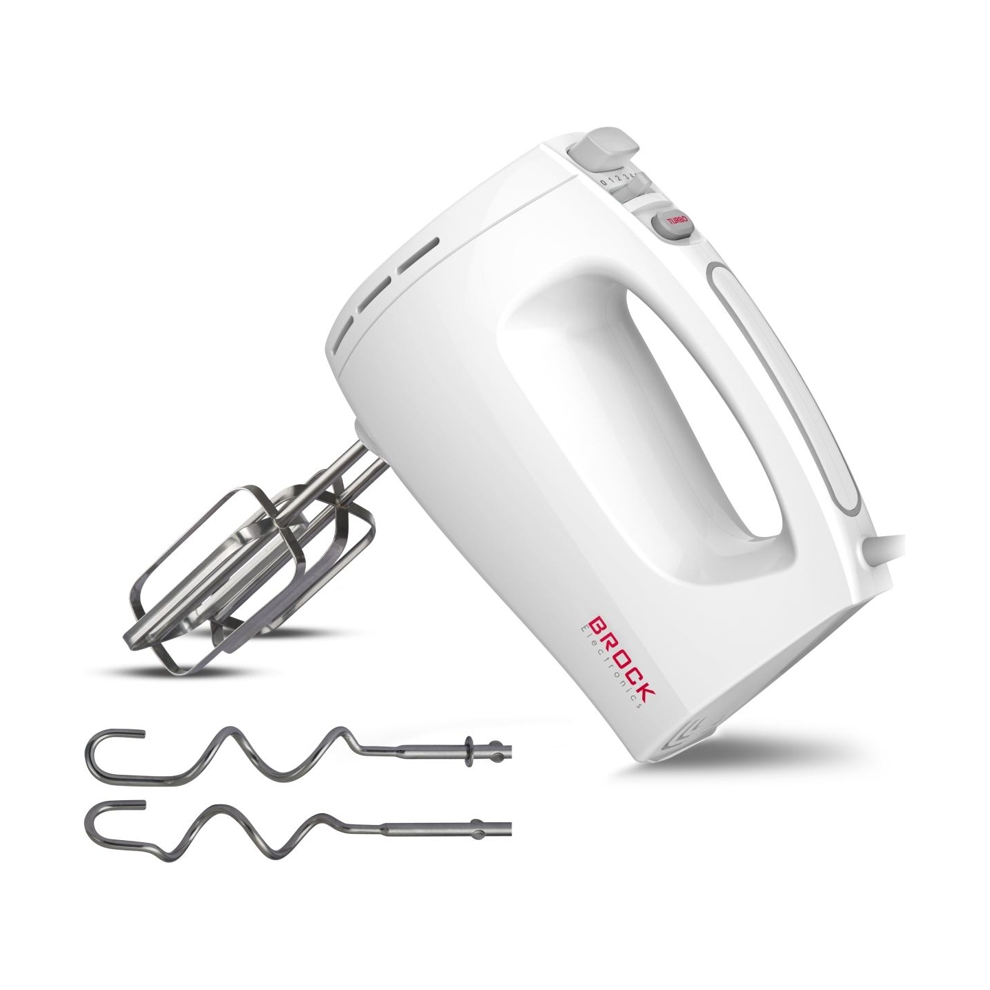 Brock HM 3001 WH Hand Mixer 300W, White