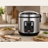 Brock MC 3203 Multicooker 5L 900W, Black/Steel
