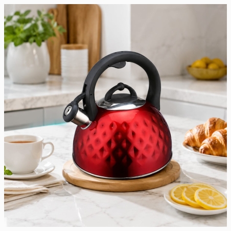 Brock MWK 001 RD La Cuisinette Kettle 2,5L Red