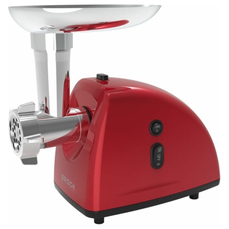 Brock MG 1502 RD Meat Grinder 1500W, Red/Steel