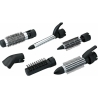 Brock HS 9006 RD Hot Air Brush Set With 6 Tips, Red