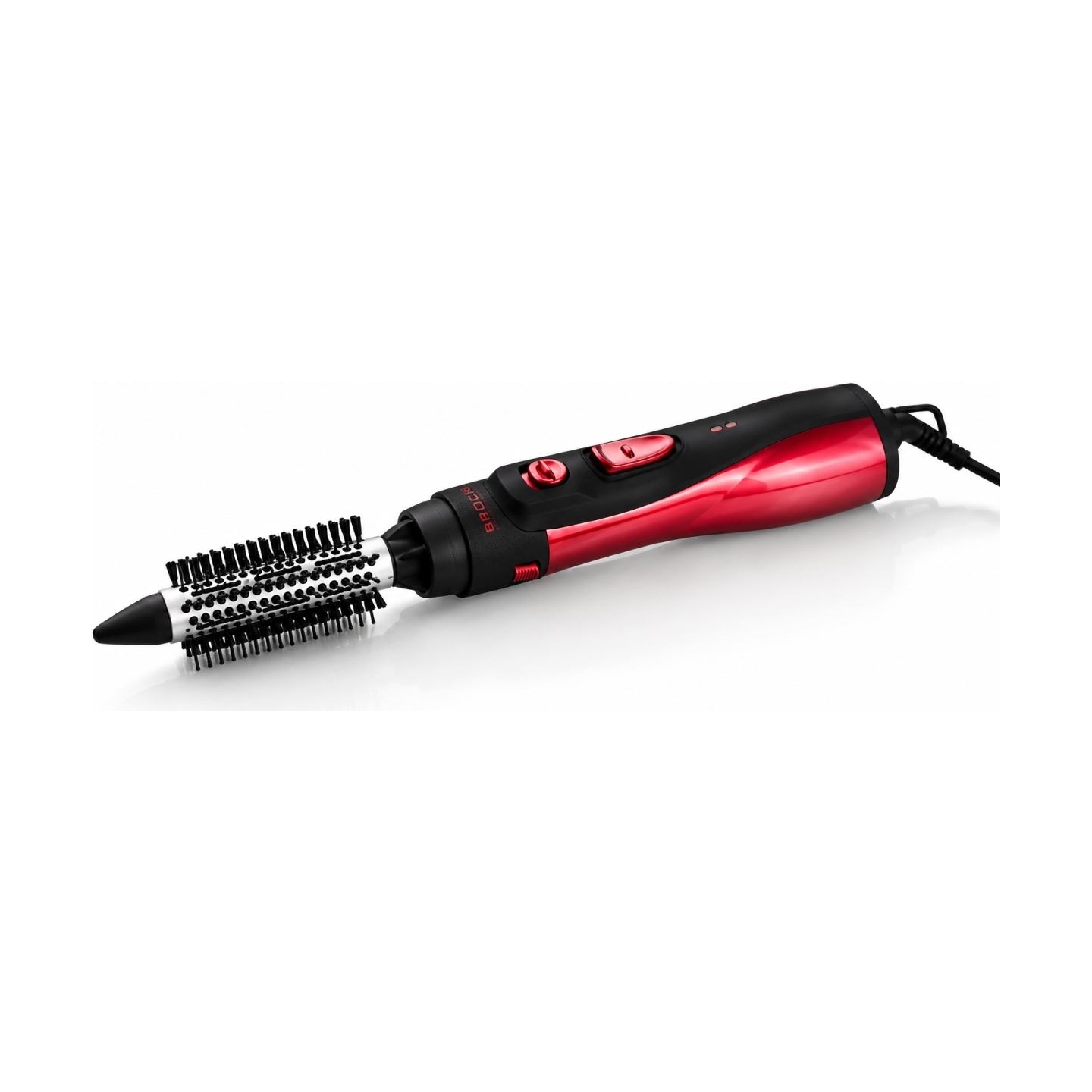 Brock HS 9006 RD Hot Air Brush Set With 6 Tips, Red