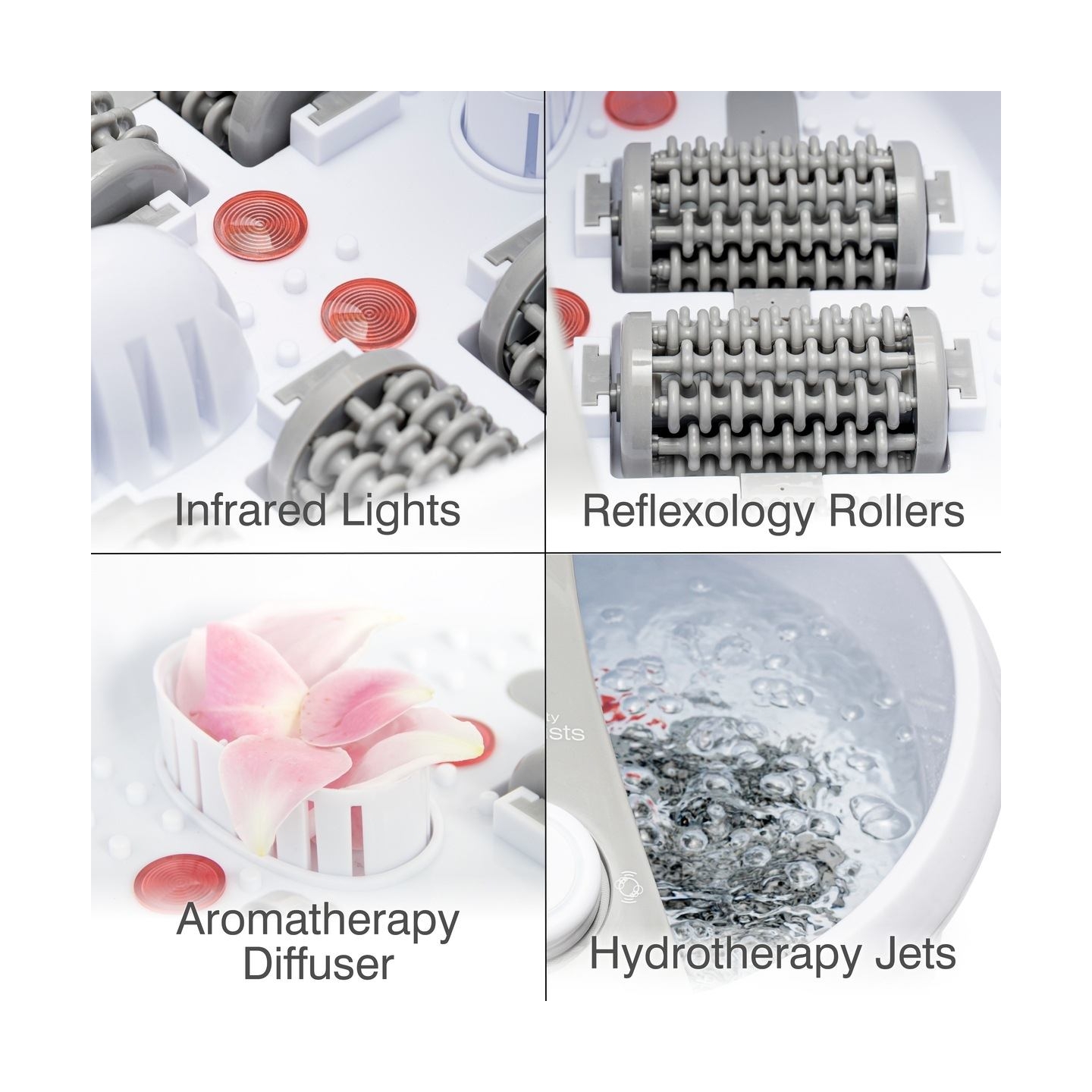 RIO FTBH-EU/1.6 Deluxe Foot Spa And Massager