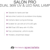 RIO UVDU-EU/1,1 UV Nail Lamp Dual LED