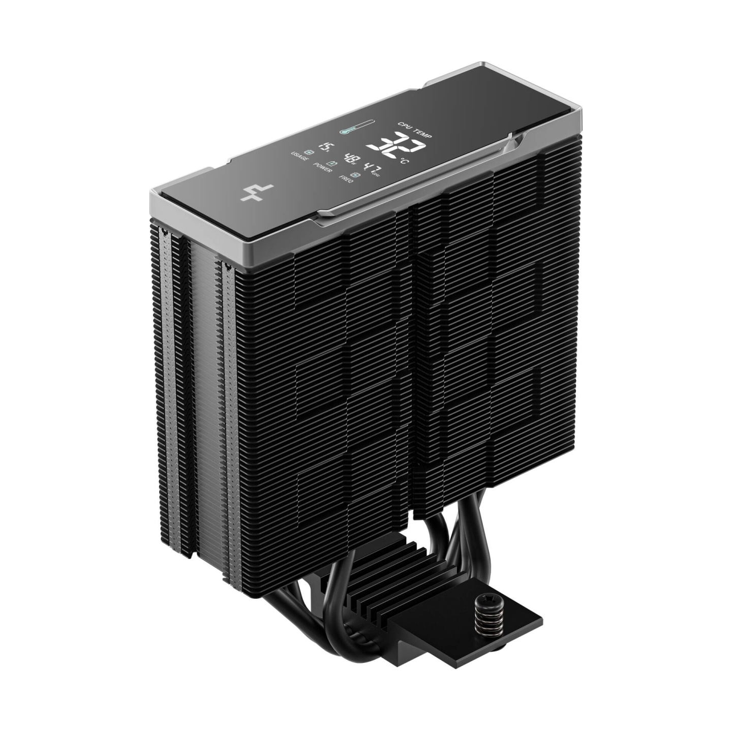 Deepcool CPU Air Cooler | AK400 G2 DIGITAL NYX | Black | Intel, AMD