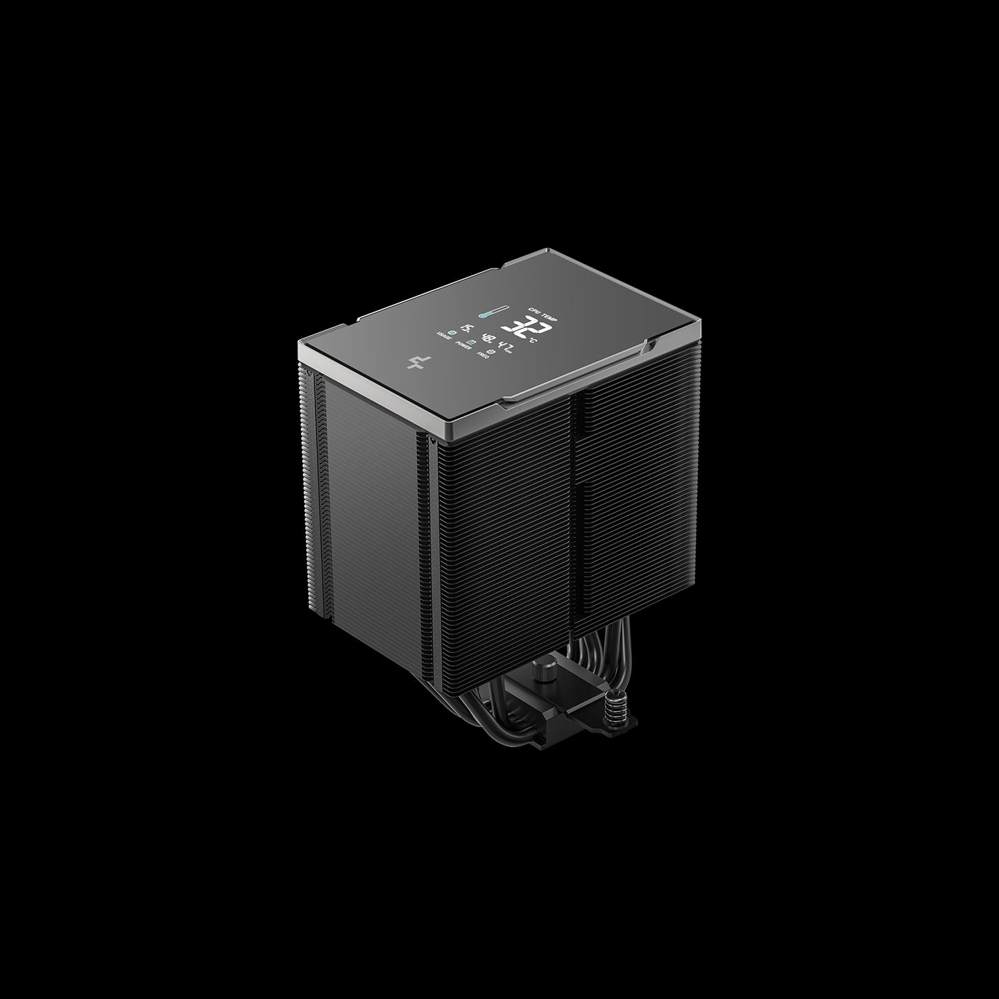 Deepcool CPU Air Cooler | AK500 G2 DIGITAL NYX | Black | Intel, AMD