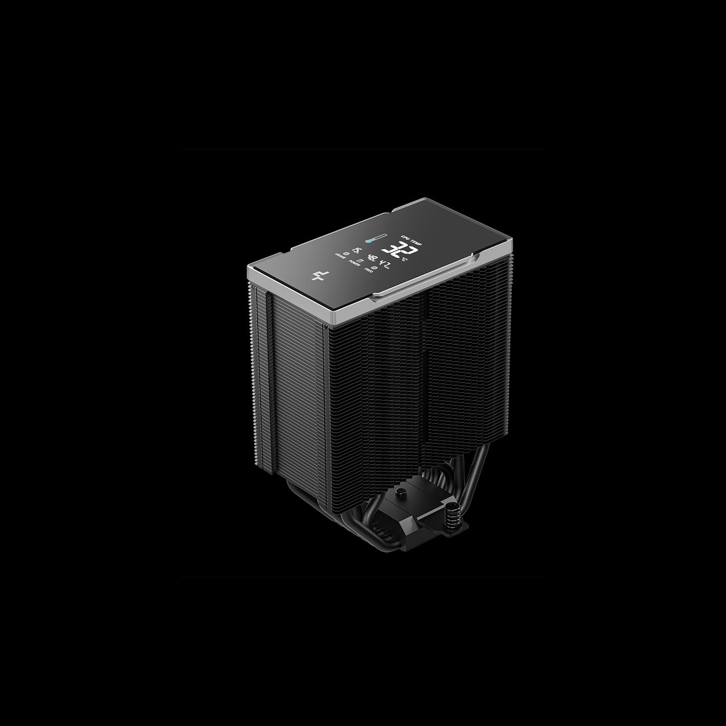 Deepcool CPU Air Cooler | AK700 DIGITAL NYX | Black | Intel, AMD
