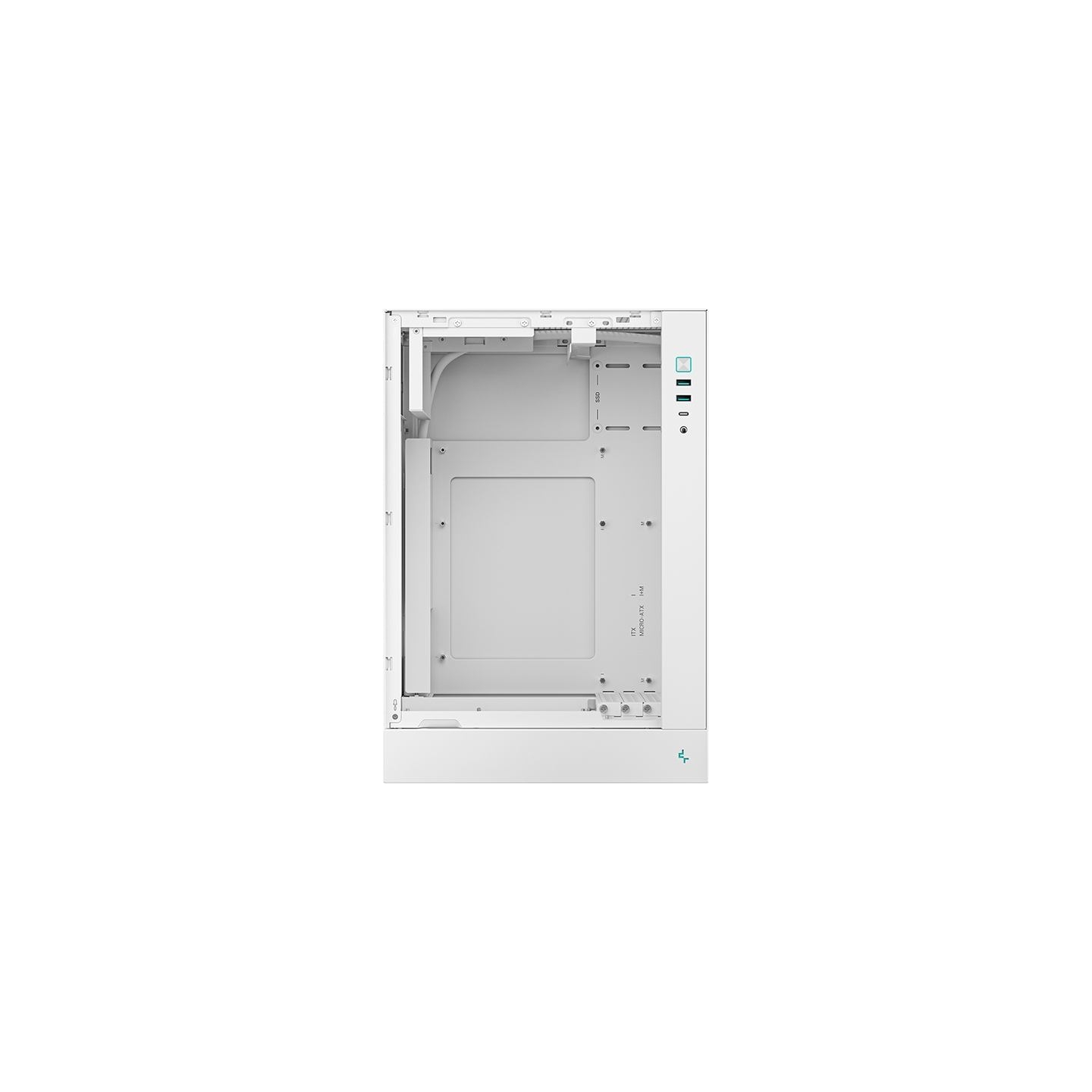 Deepcool Case | CH170 PLUS WH | White | Midi Tower