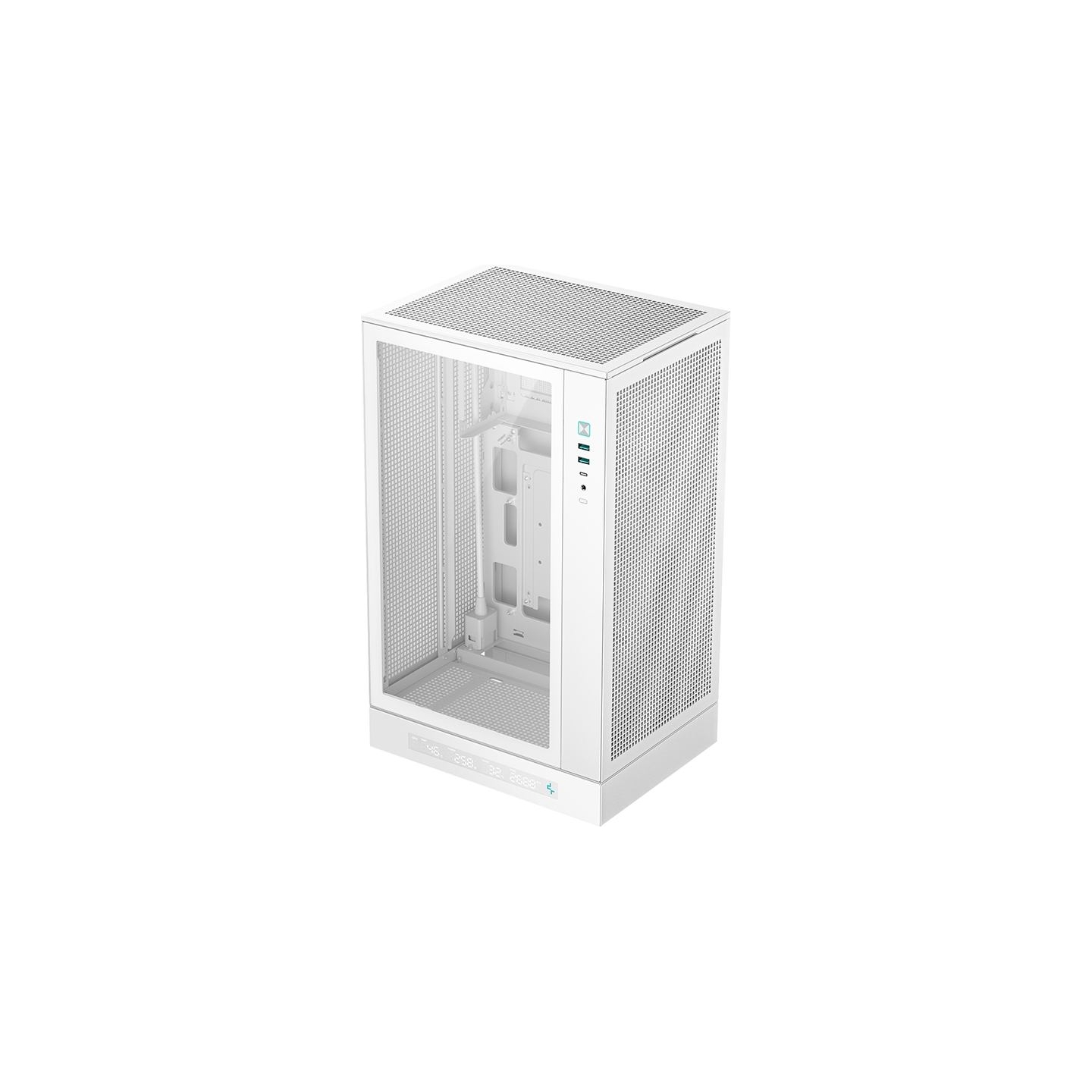Deepcool Case | CH270 DIGITAL WH | White | Mini Tower