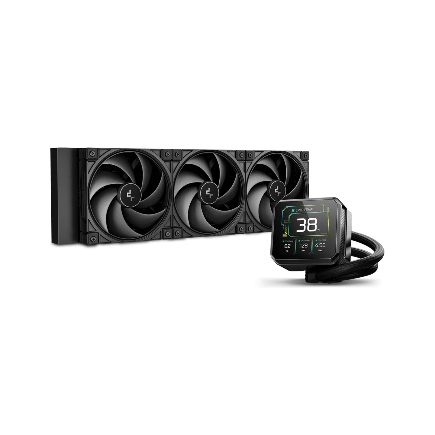 Deepcool Liquid Cooler | SPARTACUS 360 | Black | Intel, AMD