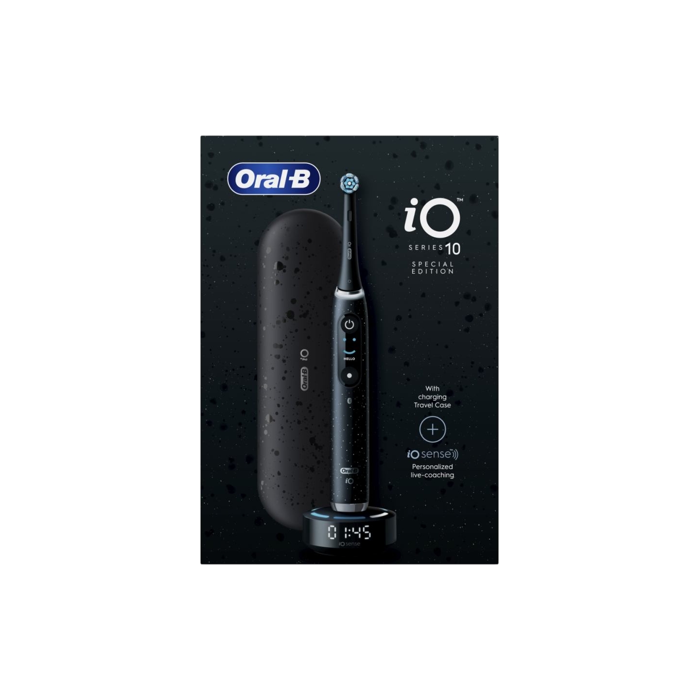 Oral-B Electric Toothbrush | iO10 Series | Rechargeable | For adults | Number of brush heads included 1 | Number of teeth brushi