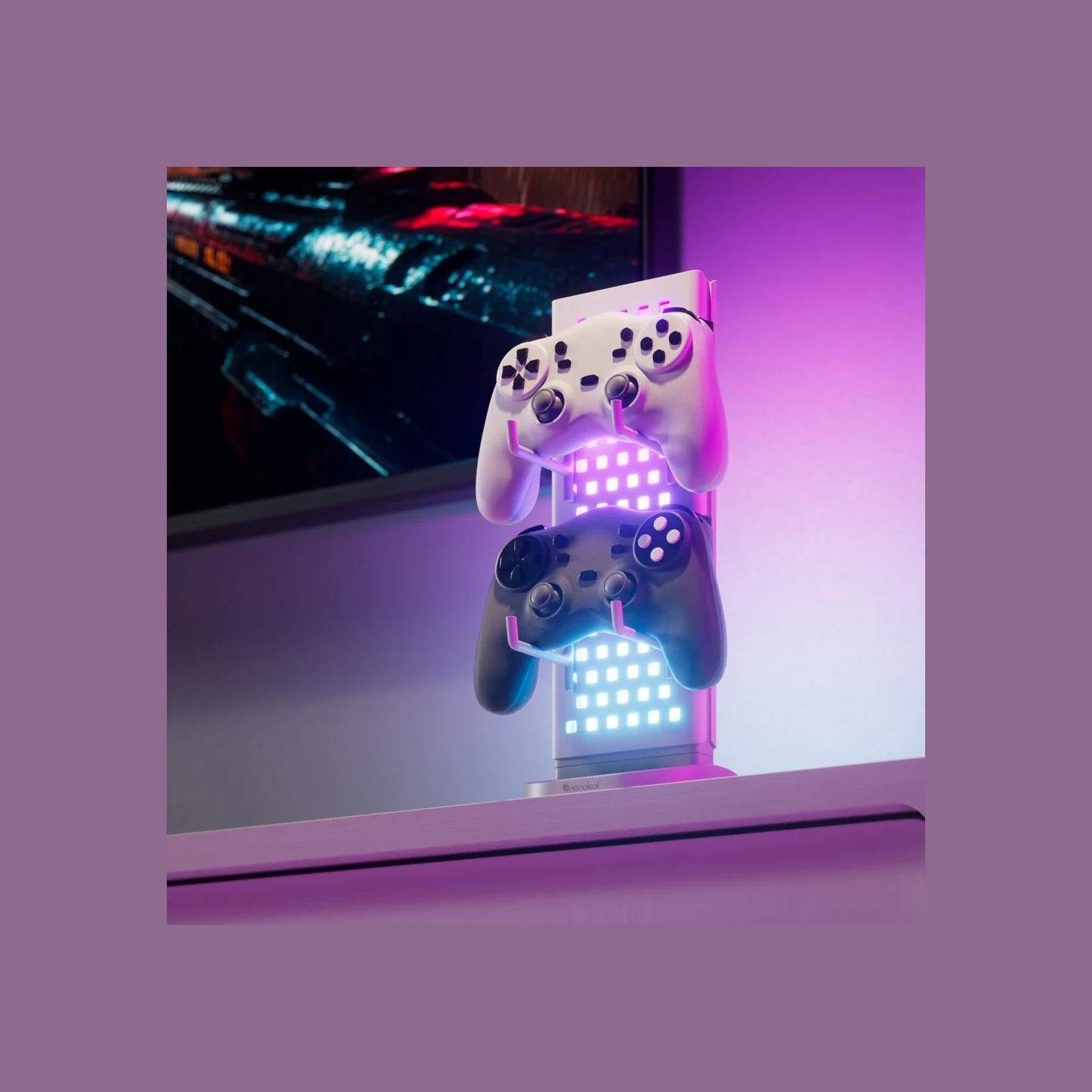 Nanoleaf Pegboard Desk Dock, White | 15 W | RGB
