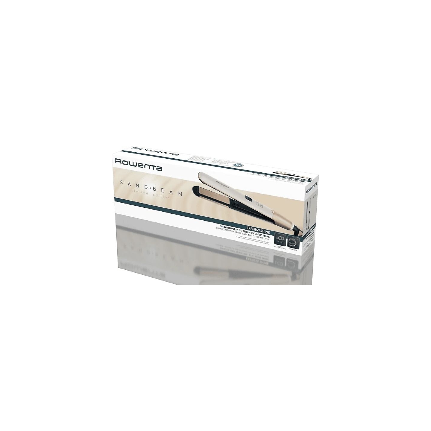 Rowenta Hair Straightener | SF4633F0 Express Shine | Ceramic heating system | Ionic function | Temperature (max) 210 °C | Number