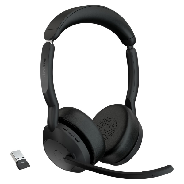 Jabra Evolve2 55 UC Stereo - Headset - On-Ear / 25599-989-999