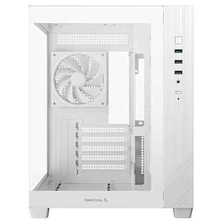 Deepcool Case | CG330 3F WH | White | Micro ATX