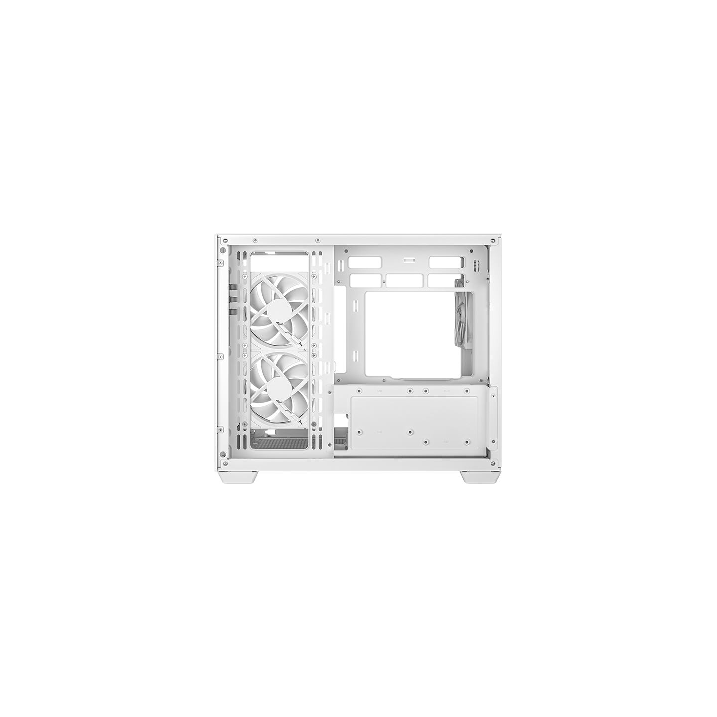 Deepcool Case | CG330 3F WH | White | Micro ATX