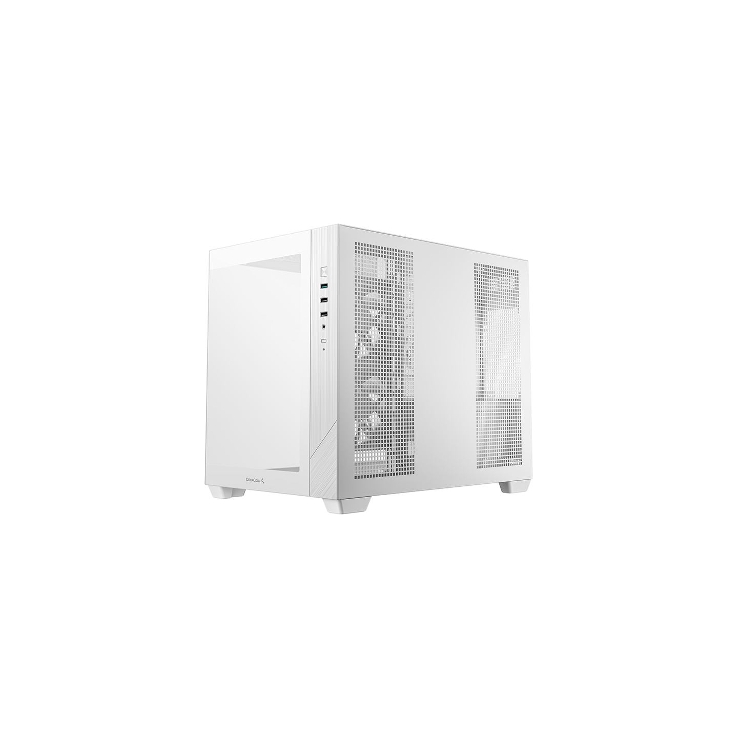 Deepcool Case | CG330 3F WH | White | Micro ATX