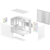 Deepcool Case | CG330 3F WH | White | Micro ATX