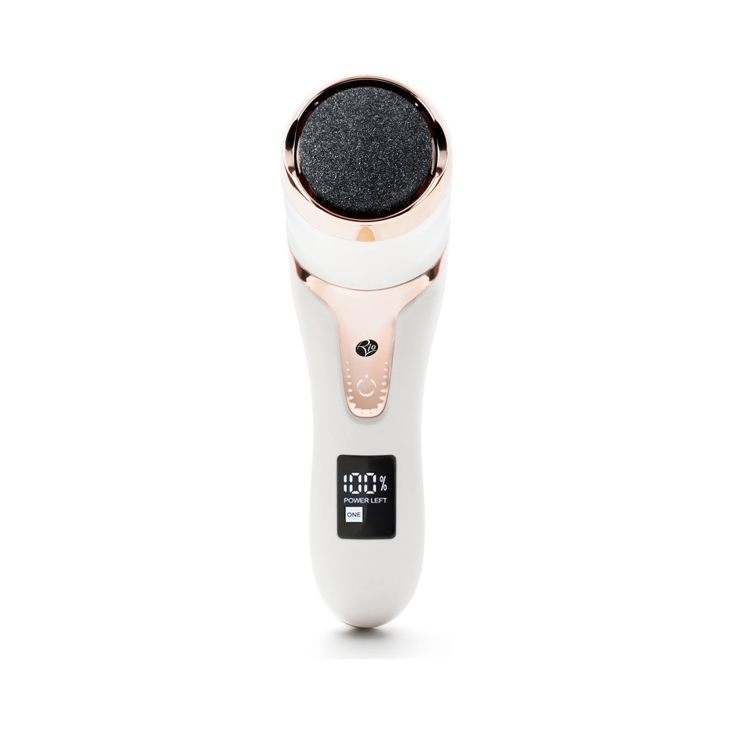 RIO PEDI5-EU/1.1 Go Smooth Electric Foot File With Vacuum Action, White