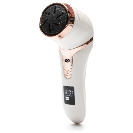 RIO PEDI5-EU/1.1 Go Smooth Electric Foot File With Vacuum Action, White