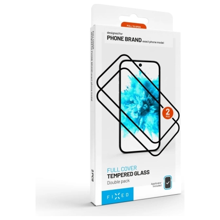 Fixed Screen protector | Samsung | Galaxy S26 | Tempered Glass | Black | Full Cover 2.5D