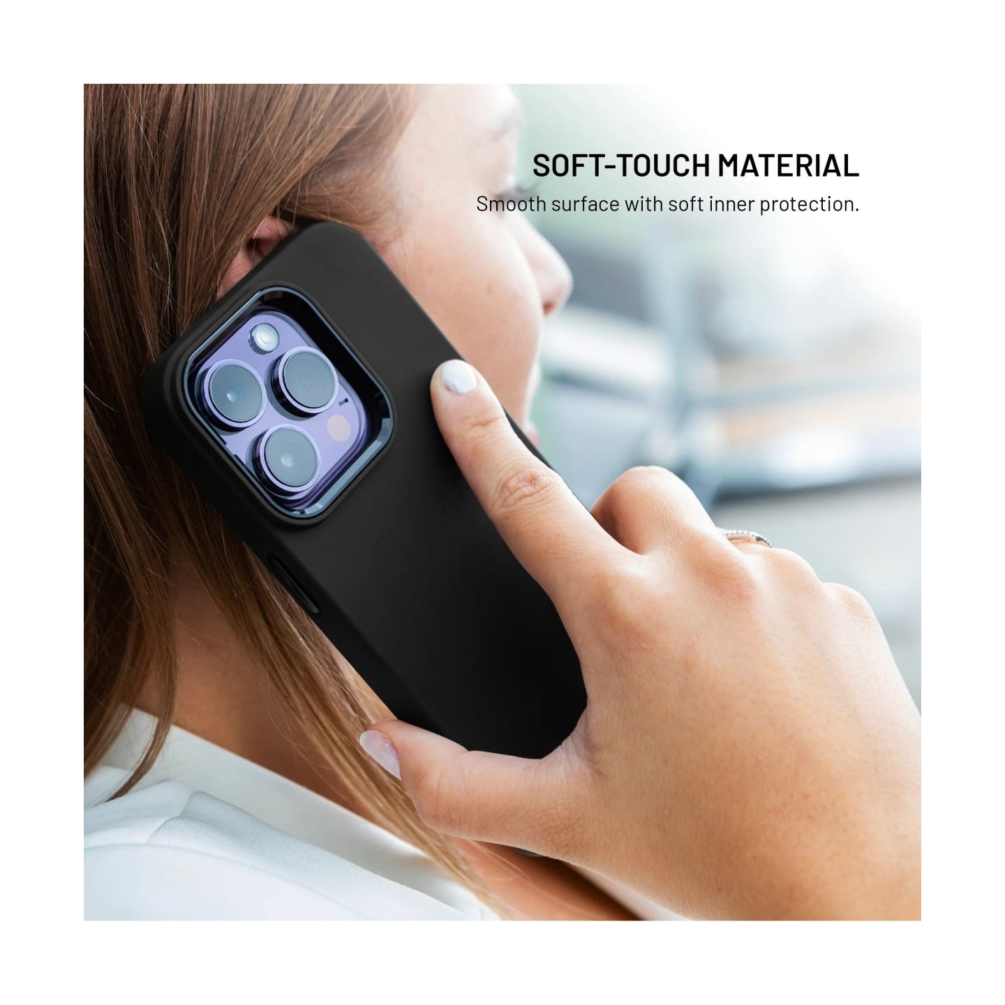 Fixed MagFlow | Back cover | Samsung | Galaxy S26 | Liquid Silicon | Black