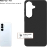 Fixed MagFlow | Back cover | Samsung | Galaxy S26 | Liquid Silicon | Black