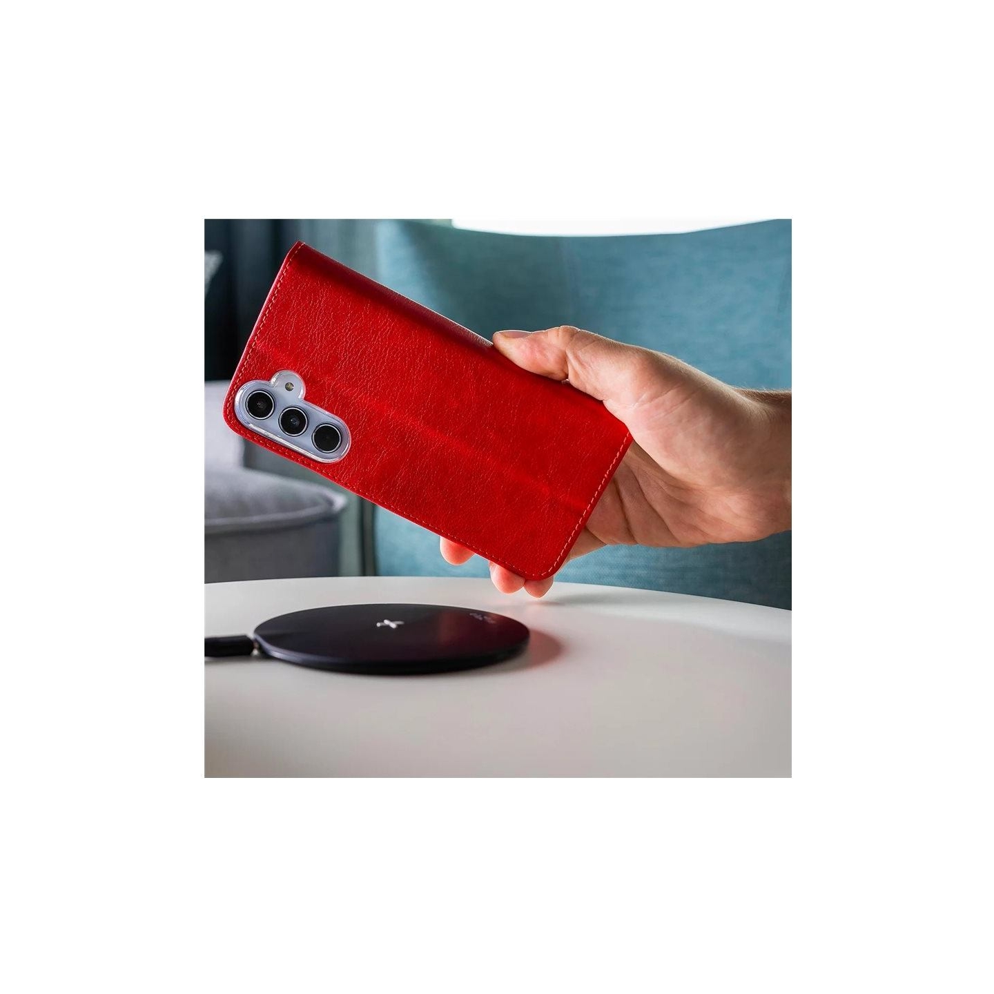 Fixed Opus | Book Case | Samsung | Galaxy A57 5G | Synthetic leather | Red