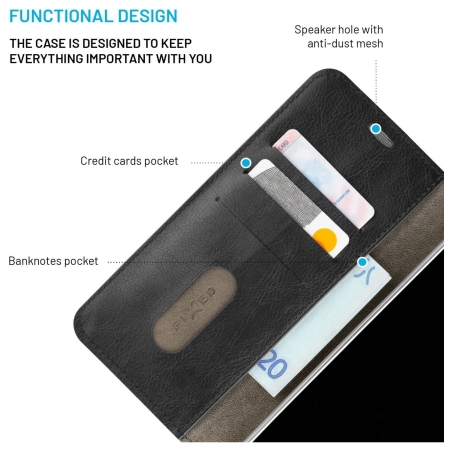 Fixed Opus | Book Case | Samsung | Galaxy S26+ | Synthetic leather | Black