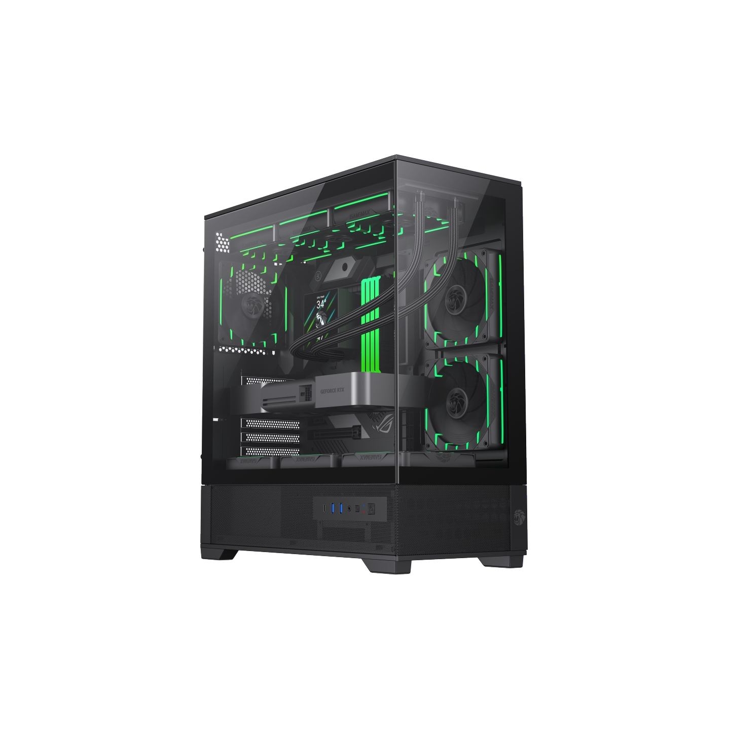 Gamemax Case | VISTA 2 AB | ATX